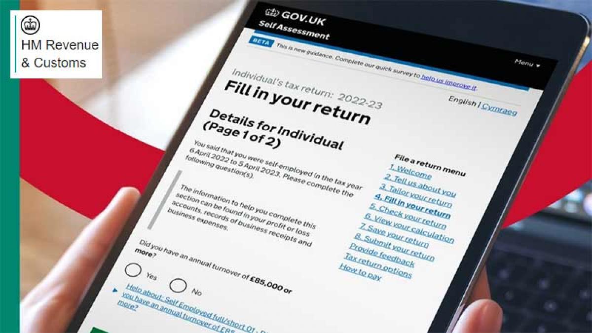 First time tax return Register with HMRC by 5 October 2023