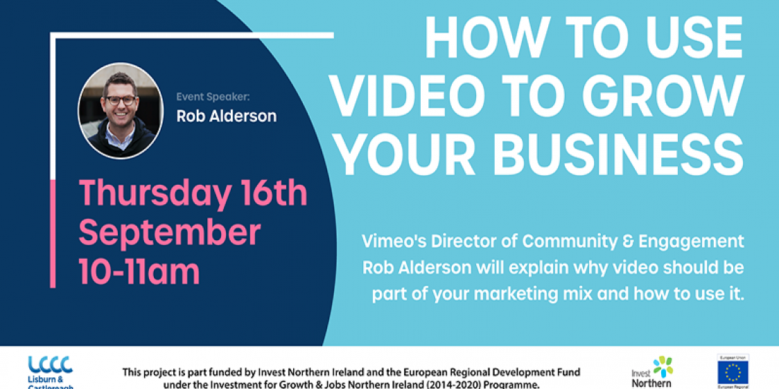 Video marketing and strategy event for Lisburn and Castlereagh
