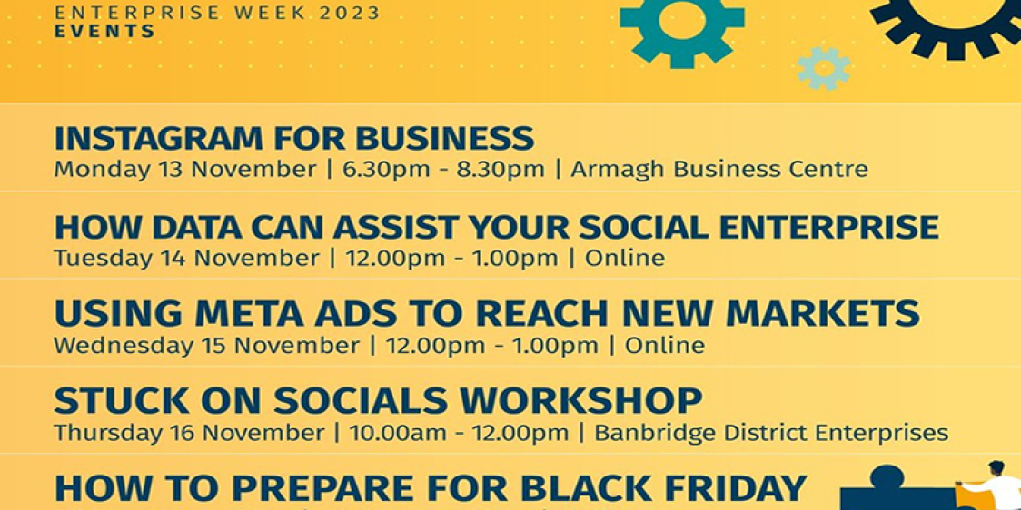 Armagh, Banbridge And Craigavon Enterprise Week 2023