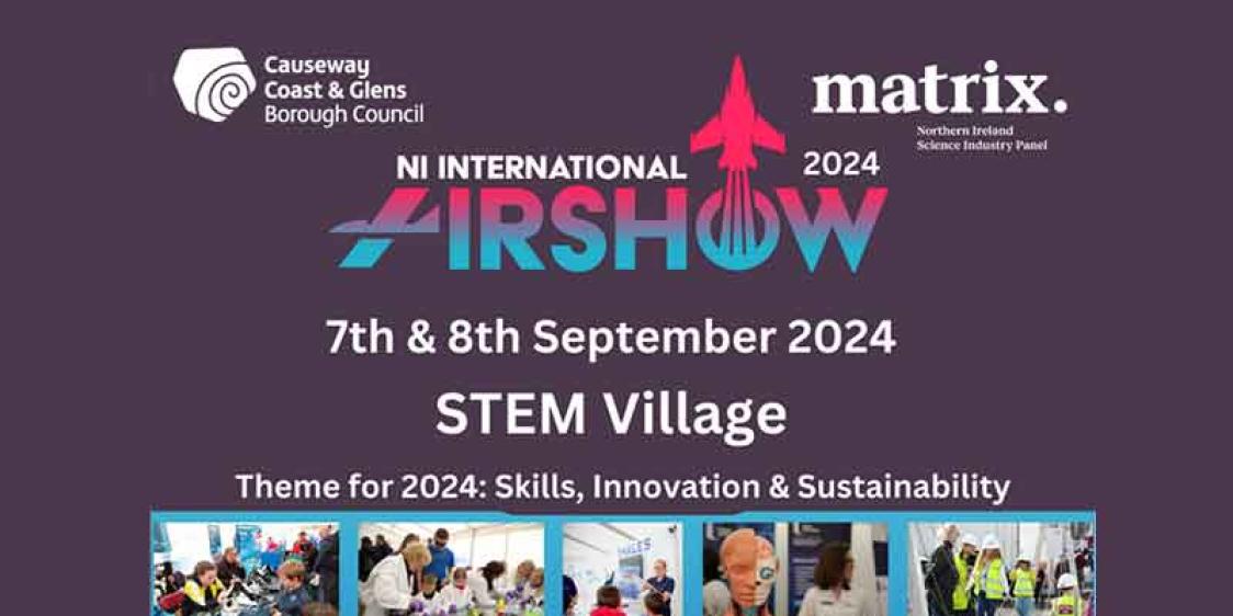 Opportunity for STEM employers to exhibit at the Portrush Airshow